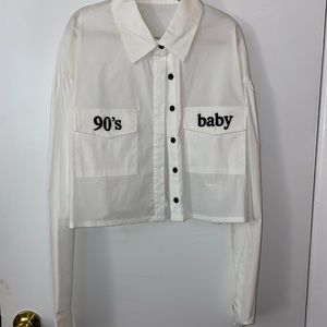 90’s Baby crop top